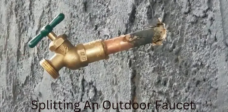 Splitting An Outdoor Faucet