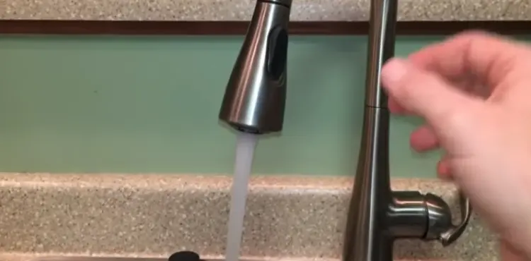 how to remove an old moen kitchen faucet